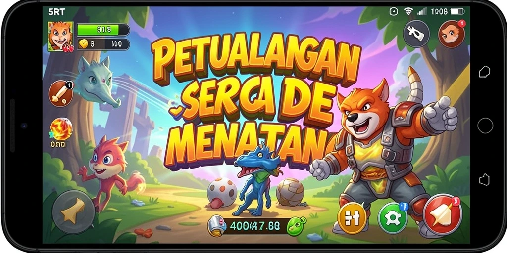 Gameplay seru dan menantang di 5RT dengan grafis menarik.