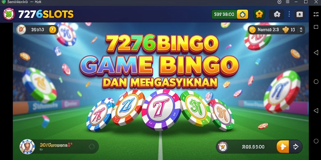 Tampilan gameplay seru dalam 7276SLOTS dengan tema Bingo yang menarik.