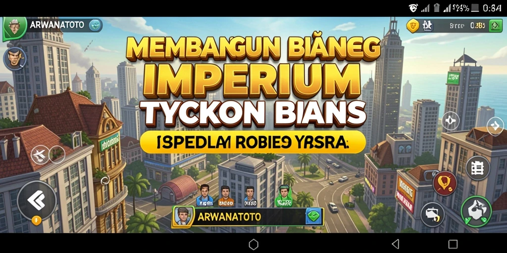 Screenshot utama ARWANATOTO yang menampilkan gameplay Tycoon yang seru.