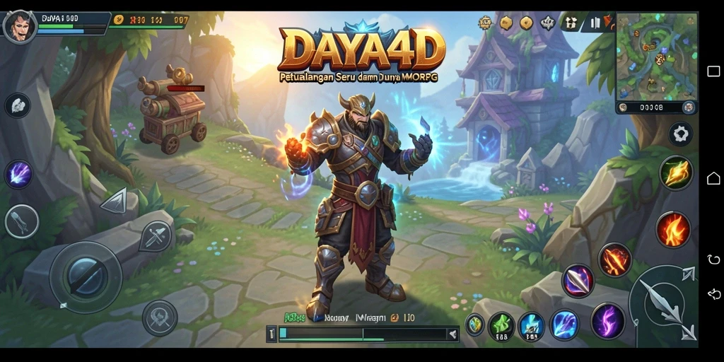 Tampilan menarik dari gameplay DAYA4D yang memikat.