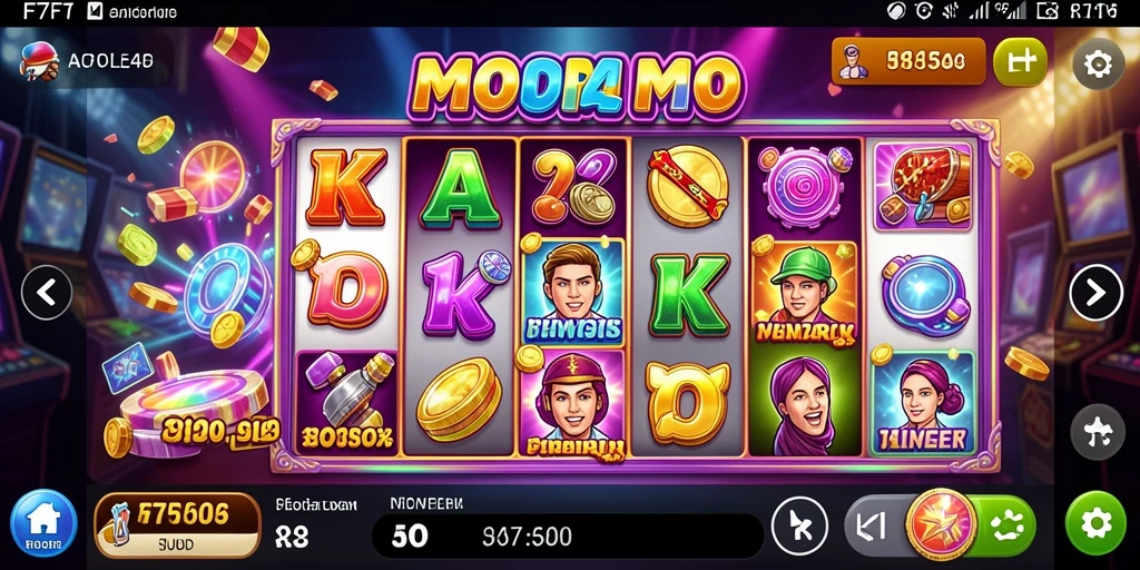Tampilan gameplay seru di slot F7F7 dengan grafik menarik.
