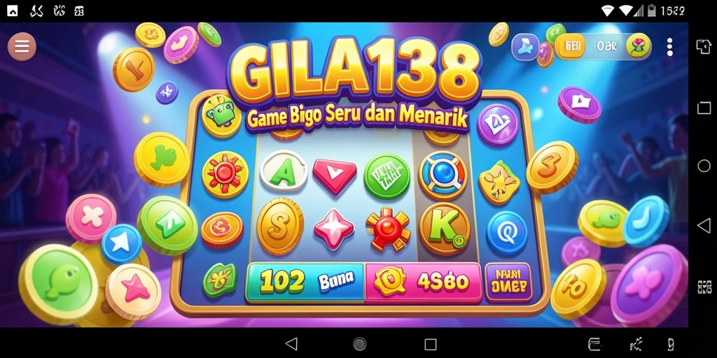 Tampilan gameplay GILA138 yang menarik saat bermain Bingo.