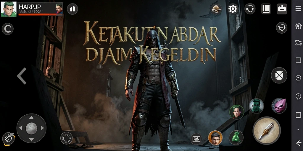 Gameplay menegangkan dalam atmosfer kegelapan antara realita dan mimpi.