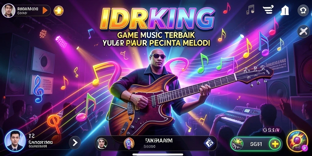 Tampilan gameplay IDRKING yang seru dan interaktif untuk pengguna.