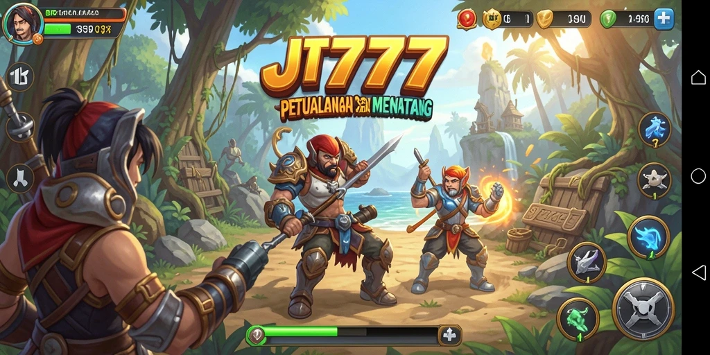 Tampilan gameplay JT777 yang menawan dalam petualangan seru.