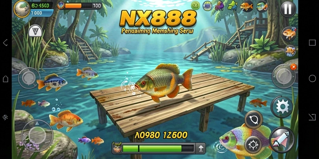 Tangkapan ikan yang menakjubkan dalam NX888.