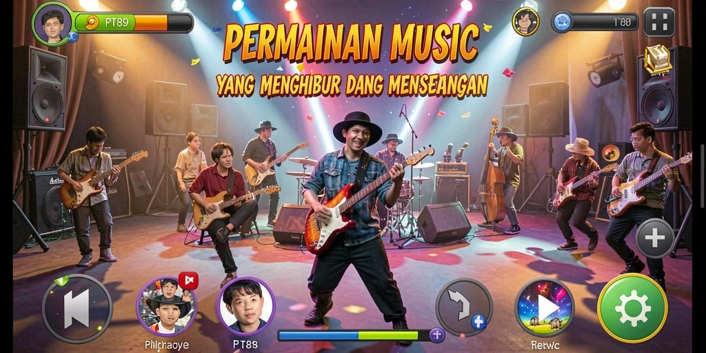Tampilan gameplay PT89 yang seru dan interaktif.