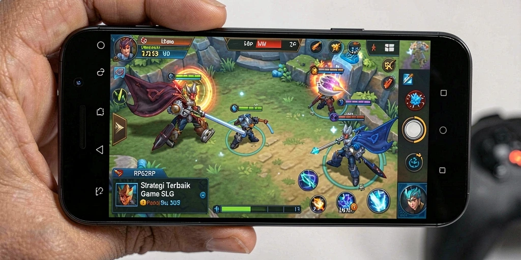 Tampilan gameplay SLG yang menarik dan strategis.