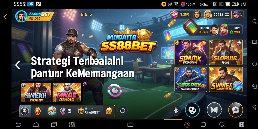 Tampilan gameplay SS88BET yang menegangkan dan strategis.