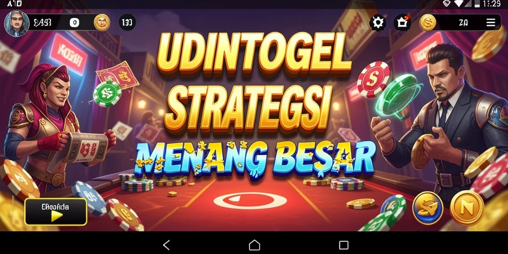 Tampilan dinamis dan strategis dalam gameplay UDINTOGEL.