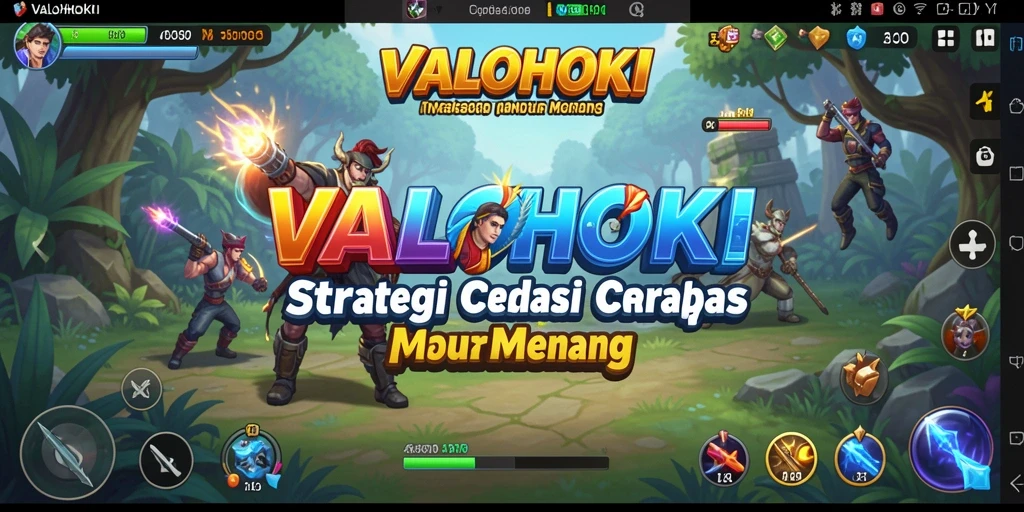 Tampilan gameplay VALOHOKI yang strategis dan penuh aksi.